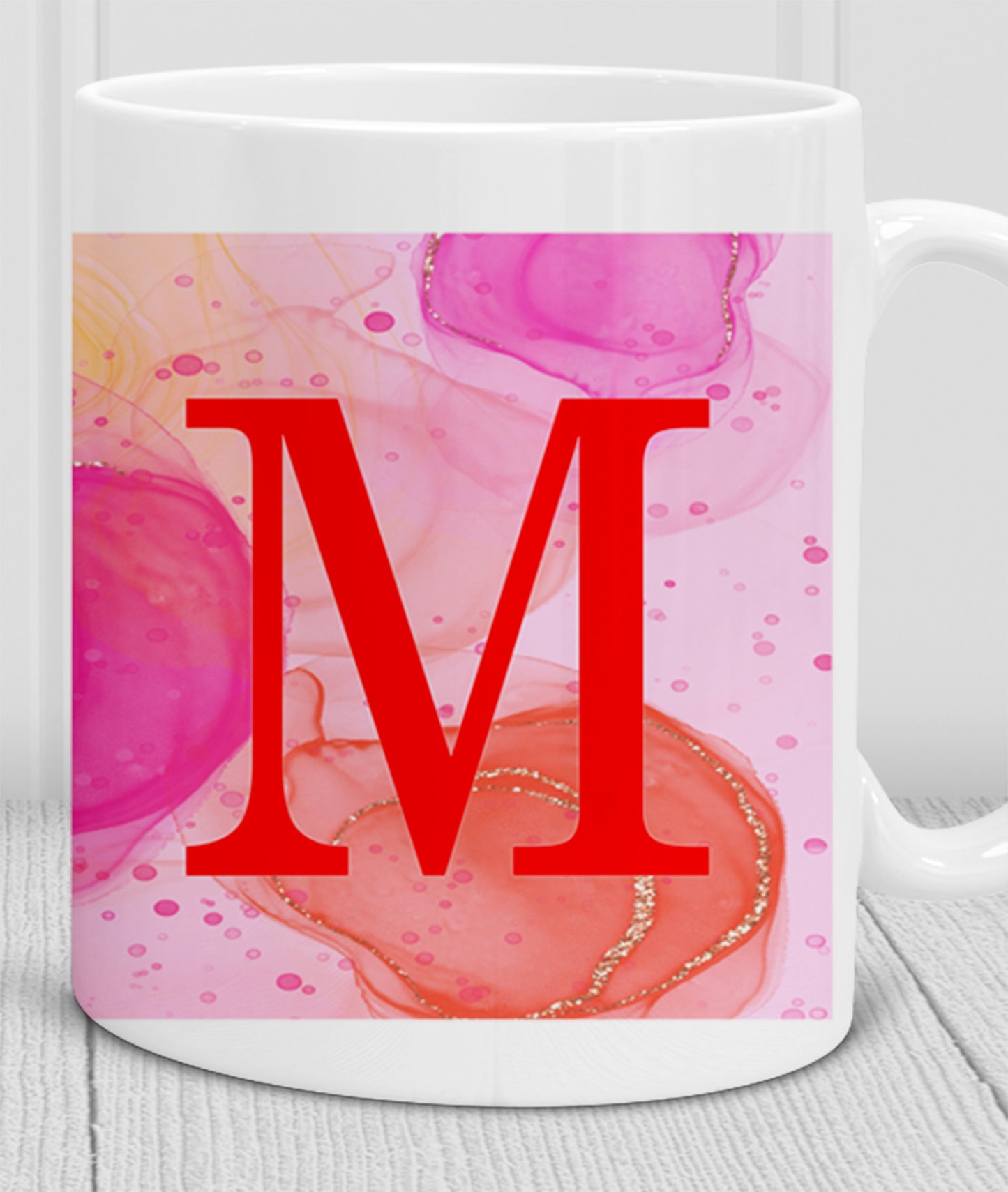 Buchstabentasse - Familientasse mit Monogramm