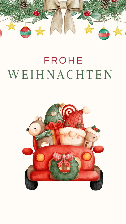 Whatsapp - Wünsche Frohe Weihnachten - Digitaler Download