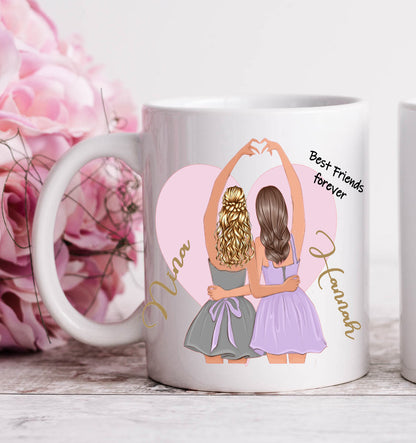 Geschenke für Freundinnen - Personalisierte Tasse