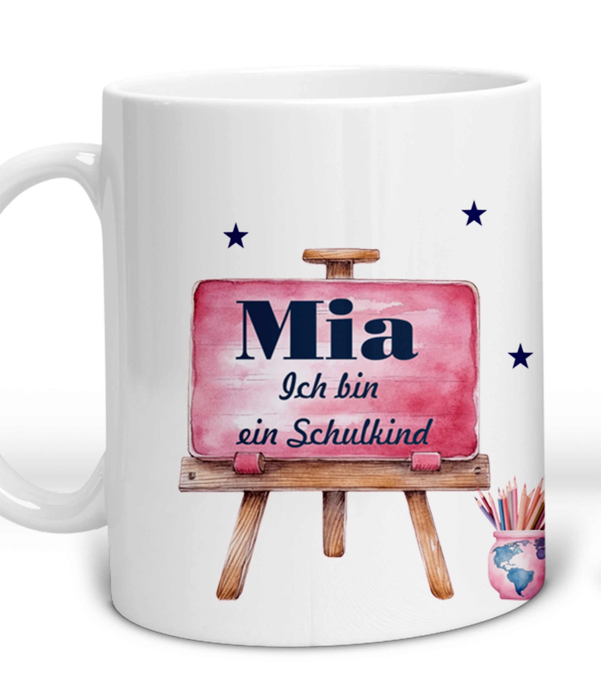 Geschenke zur Einschulung für Mädchen - Personalisierte Tasse