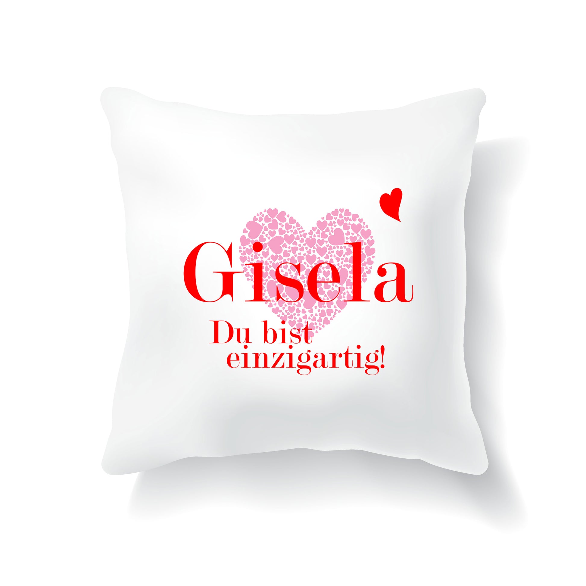 Geschenke Schwester Weihnachten - Personalisiertes Kissen mit Wunschnamen
