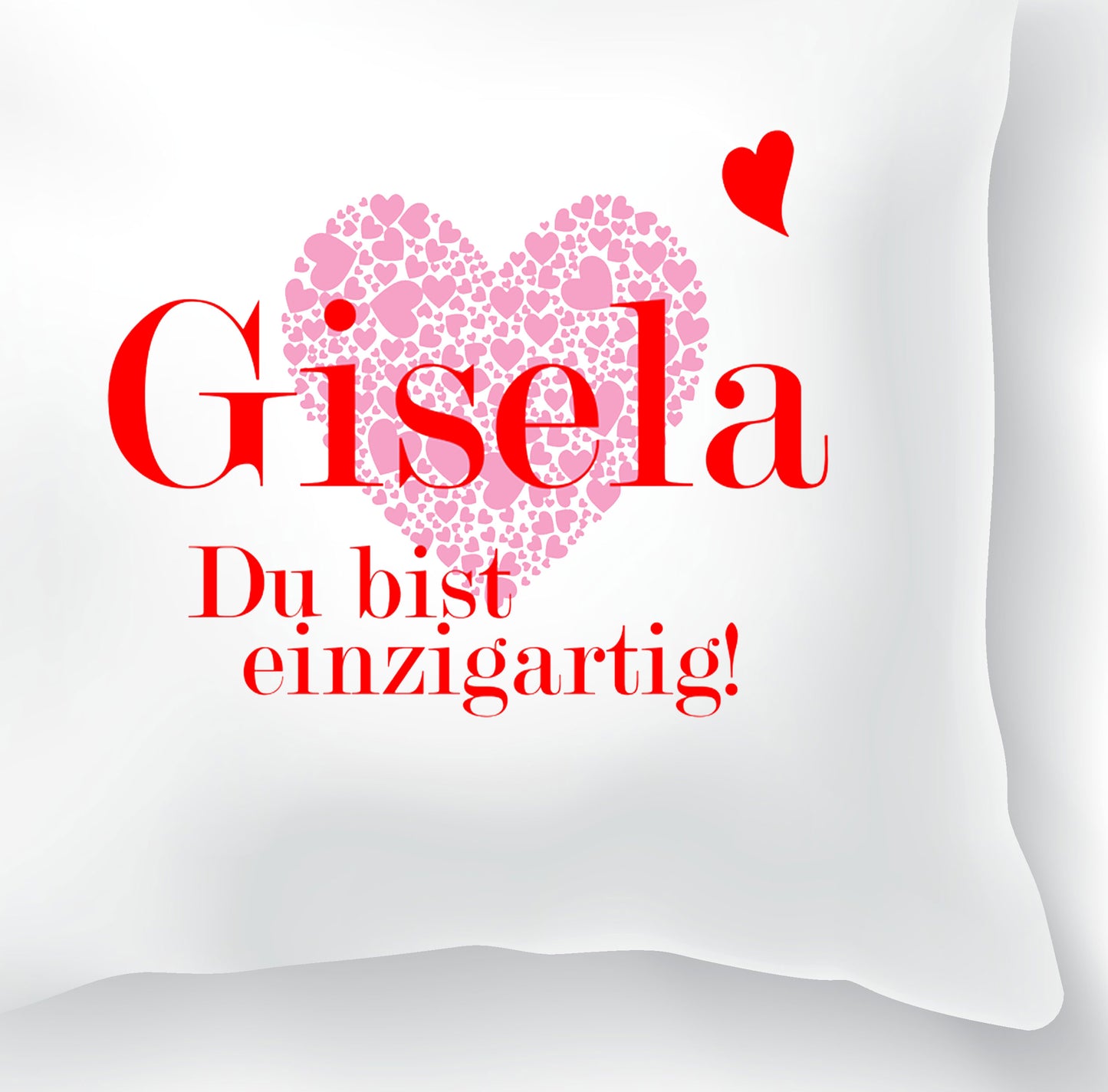 Geschenke Schwester Weihnachten - Personalisiertes Kissen mit Wunschnamen