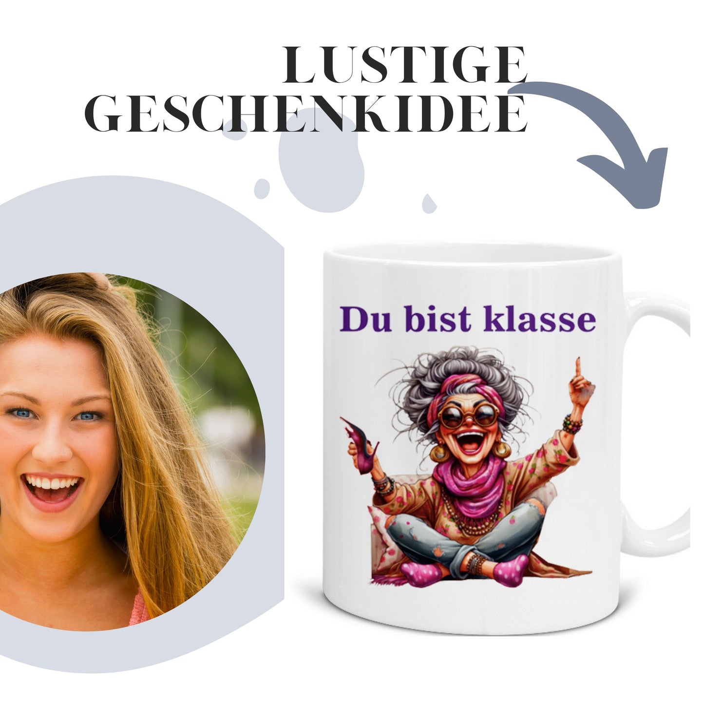 Lustige Geschenke - Geschenkidee Freundin Schwester Mutter Kollegen