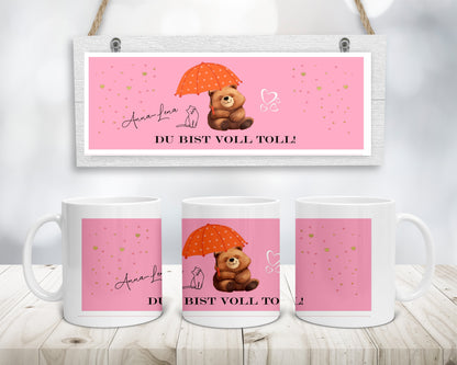Kleine Geschenke für Kinder - Tasse „Du bist voll toll“