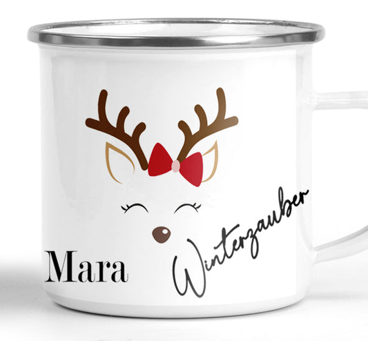 Weihnachtstasse personalisiert