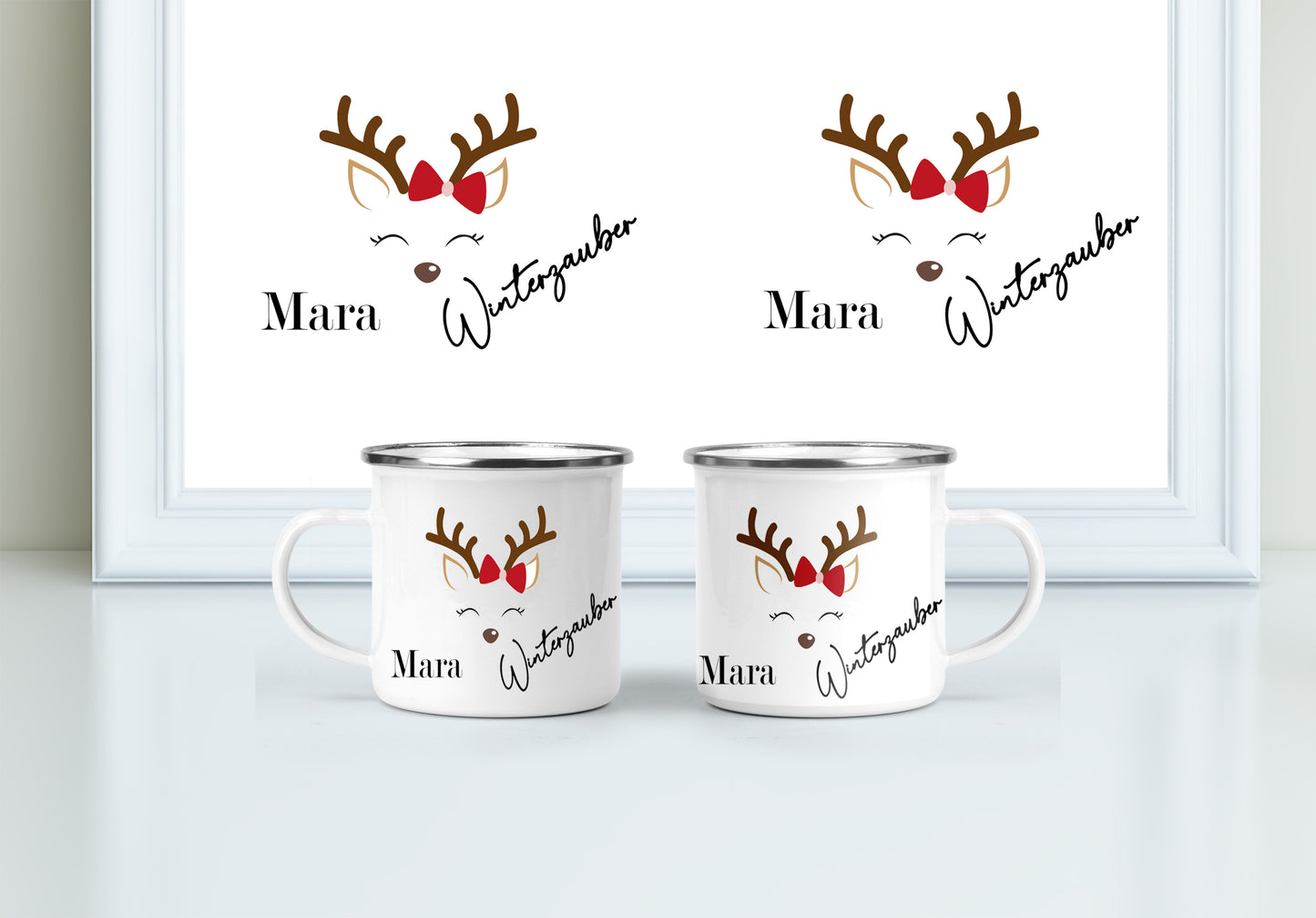 Weihnachtstasse personalisiert