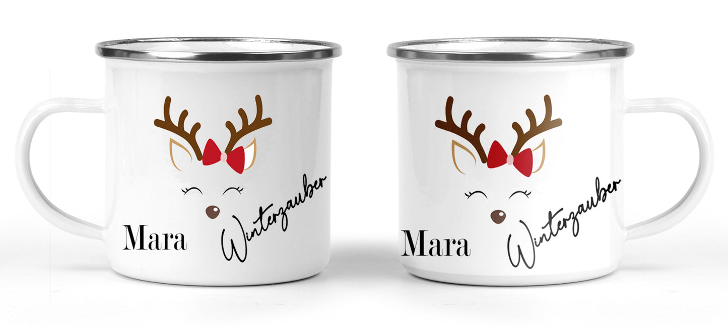 Weihnachtstasse personalisiert