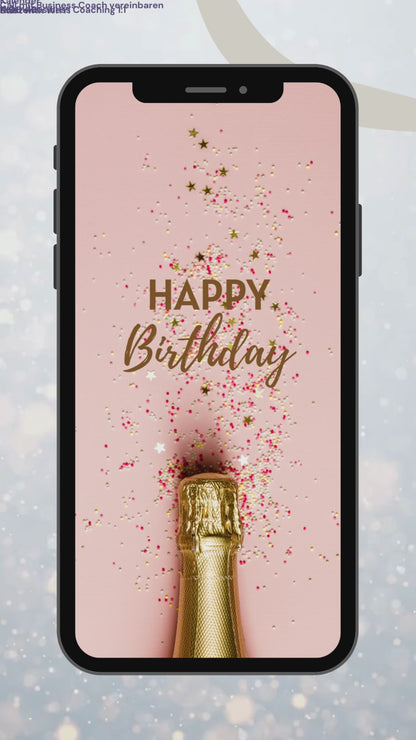 Whatsapp Glückwünsche zum Geburtstag - Digitaler Download