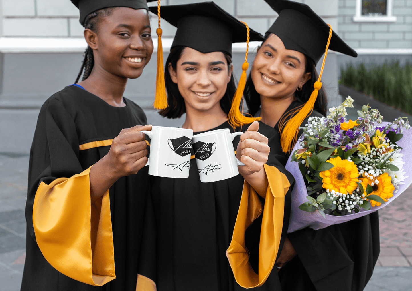 Abitur- Geschenke - Tasse zum Abitur 2023 -  bestandenes Abi 2022 Schul- Abschluss- Geschenk-Idee Prüfung - Tasse mit Namen personalisiert Zarto