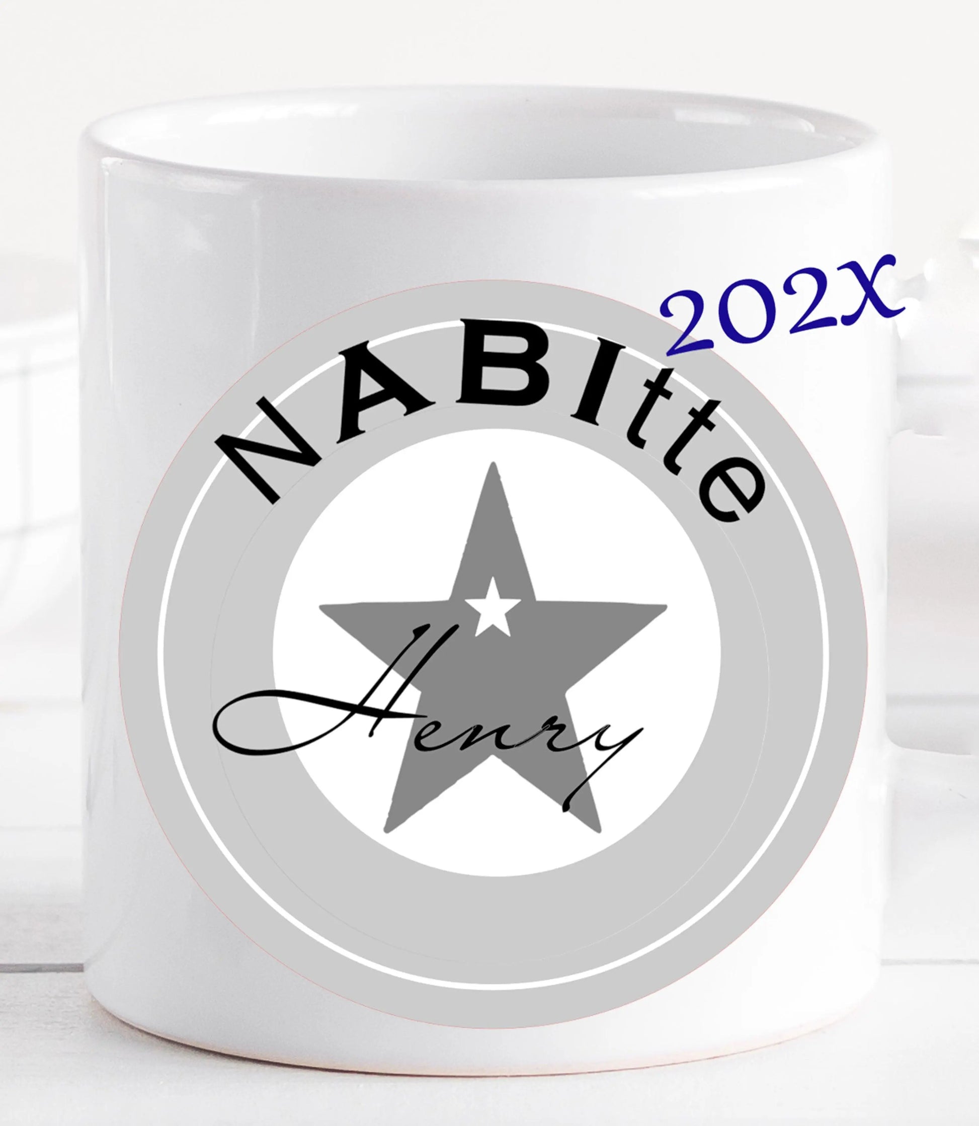 Abi Geschenk Junge - Tasse zum Abitur 2023  - Tasse mit Namen personalisiert Zarto