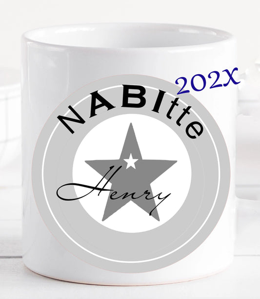 Geschenke zum Abitur - Abi Geschenk Junge - Tasse zum Abitur 2024  - Tasse mit Namen personalisiert