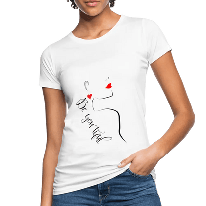 Coole Damen Mädchen BIO T-Shirts mit Spruch Print bedruckt SPOD