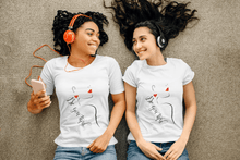 Lade das Bild in den Galerie-Viewer, Coole Damen Mädchen BIO T-Shirts mit Spruch Print bedruckt SPOD
