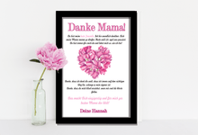 Lade das Bild in den Galerie-Viewer, Danke Geschenk / Brief für die beste Mama Mutter zu Weihnachten / personalisiert mit Wunschnamen zarto
