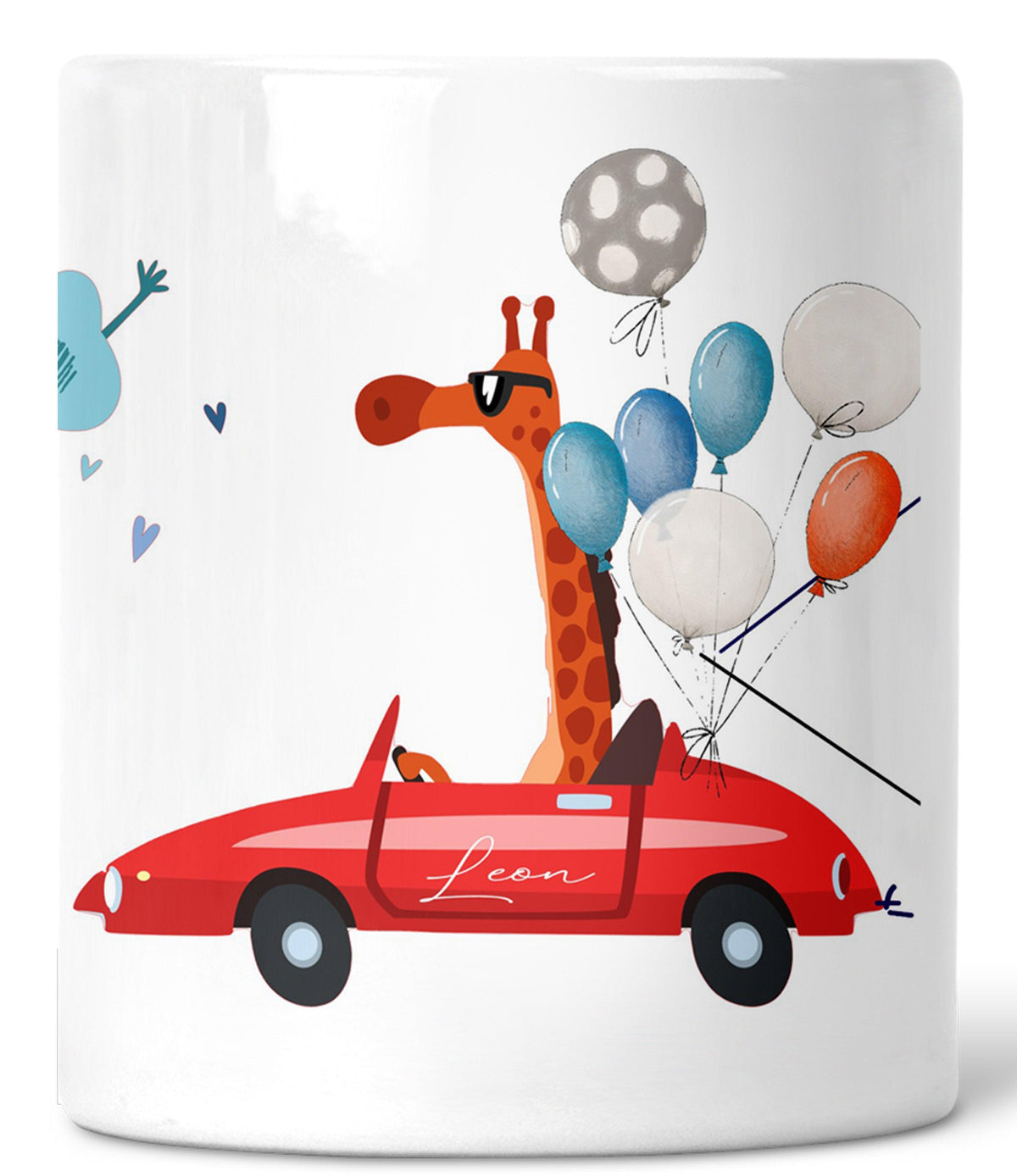 Geschenk Baby -Spardose personalisiert mit Name