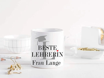 Geschenk Tasse Lehrer Lehrerin lustig witzig mit Wunschtexten Zarto