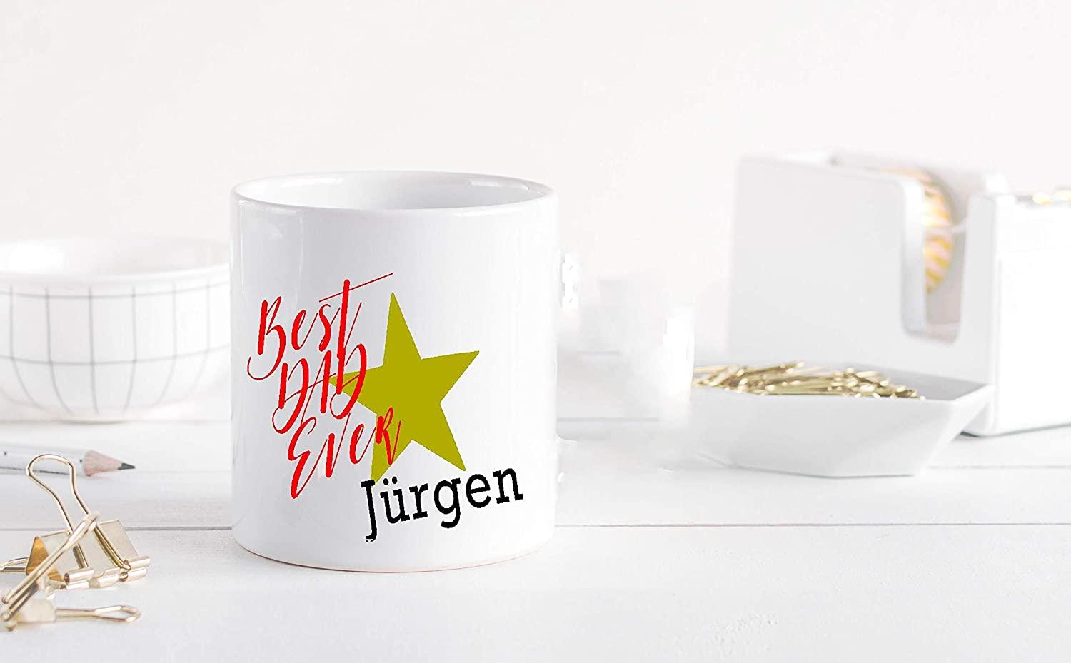 Lustiges Vatertagsgeschenk personalisiert - Best Dad ever Zarto