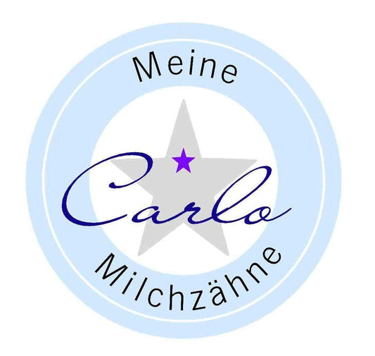 Milchzahndose  mit Namen Zahndose für Jungen personalisiert / Babygeschenk Geburt