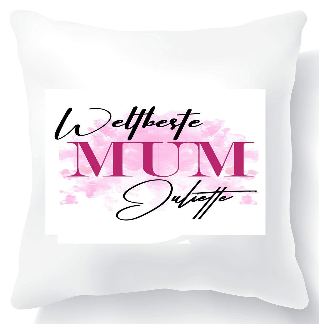 Muttertagsgeschenk Idee Geschenk Muttertag Personalisierte GESCHENKIDEE Kissen beste Mama  / persönliches Geburtstagsgeschenk Mutter Zarto