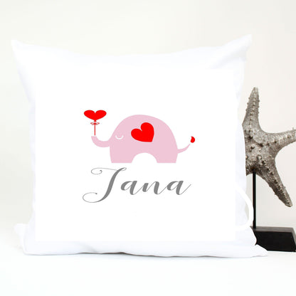 Personalisierte Geschenk-idee Baby Geburt Taufe / Mädchen rosa / Neugeborenen Geschenk / Namens-kissen personalisiert  / Patenkind Zarto