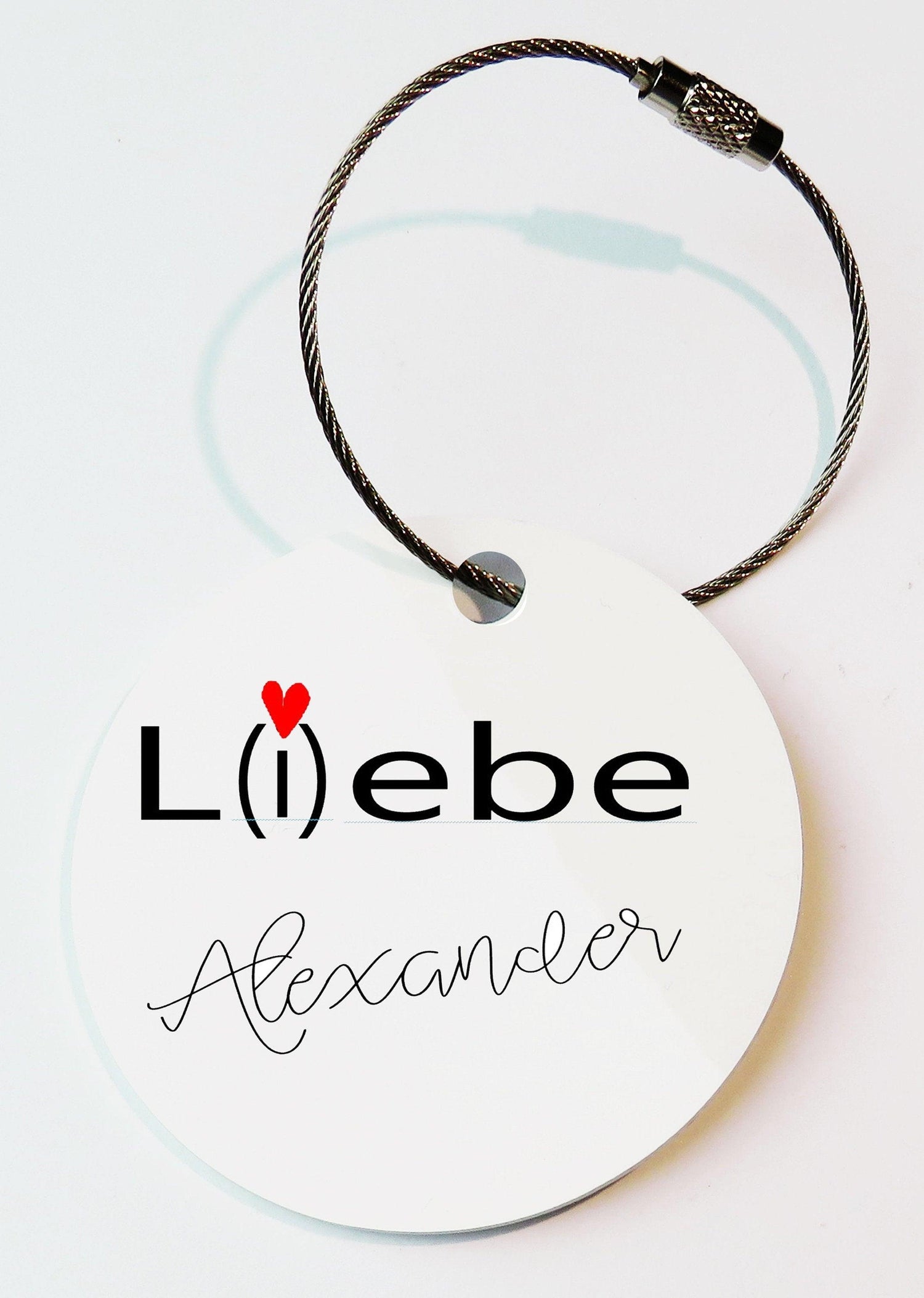 Personalisiertes Dankeschön Freundschaft /Geschenk Valentinstag /Schlüsselanhänger Auto Namen / kleine Geschenkidee Geburtstag Freundin