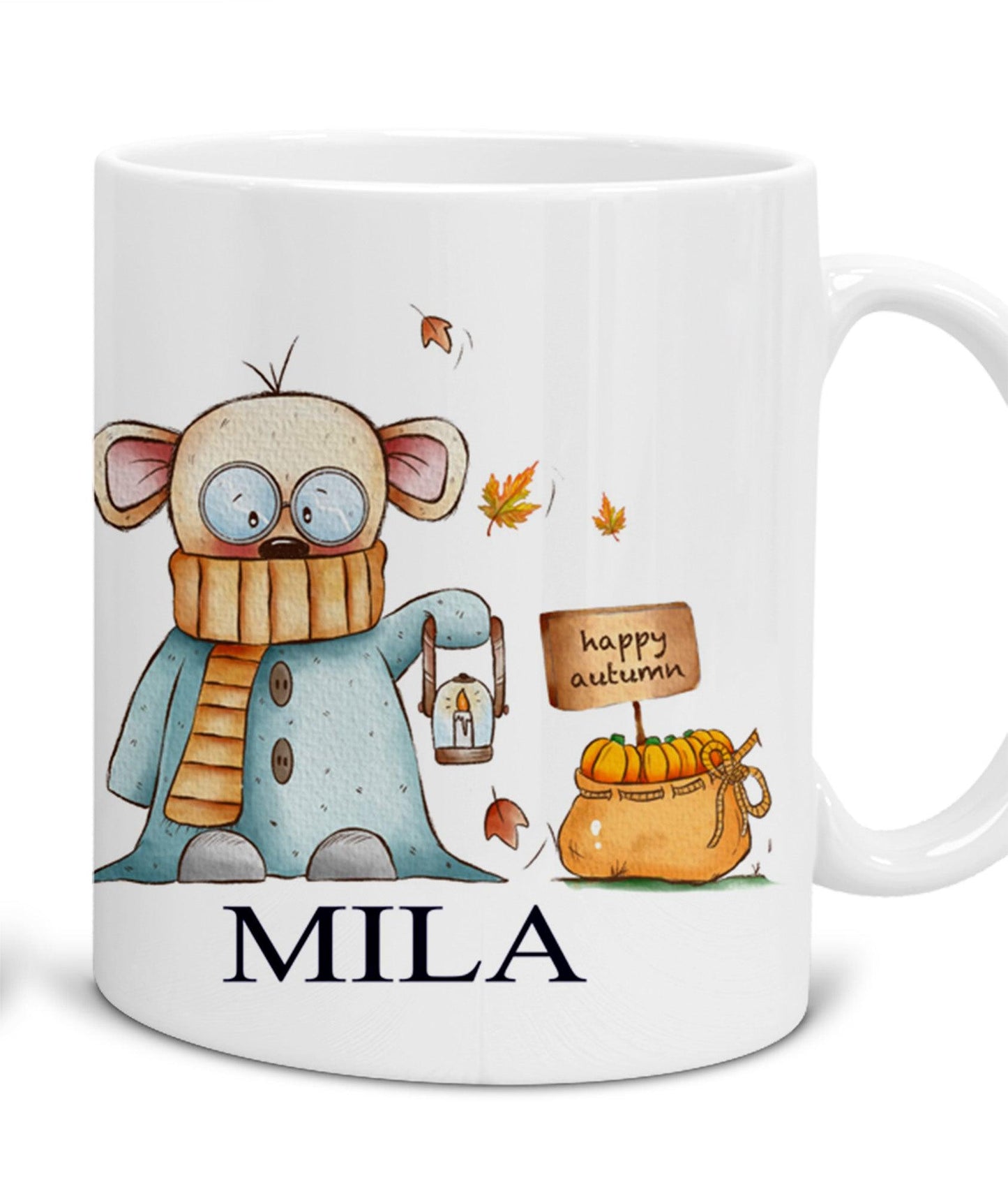 Personalisiertes Geschenk Halloween - Ausgefallene Halloween Tasse als kleines personalisiertes Geschenk für Kinder