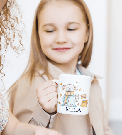 Personalisiertes Geschenk Halloween - Ausgefallene Halloween Tasse als kleines personalisiertes Geschenk für Kinder