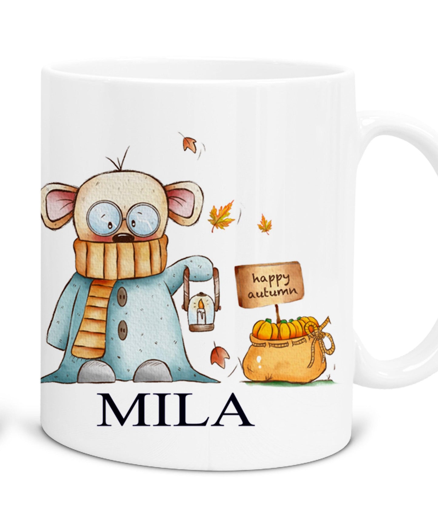 Personalisiertes Geschenk Halloween - Ausgefallene Halloween Tasse als kleines personalisiertes Geschenk für Kinder