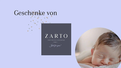 Spardose Kinder Mädchen & Jungen mit Namen - Geldgeschenk Taufe / Taufgeschenk - zarto.de