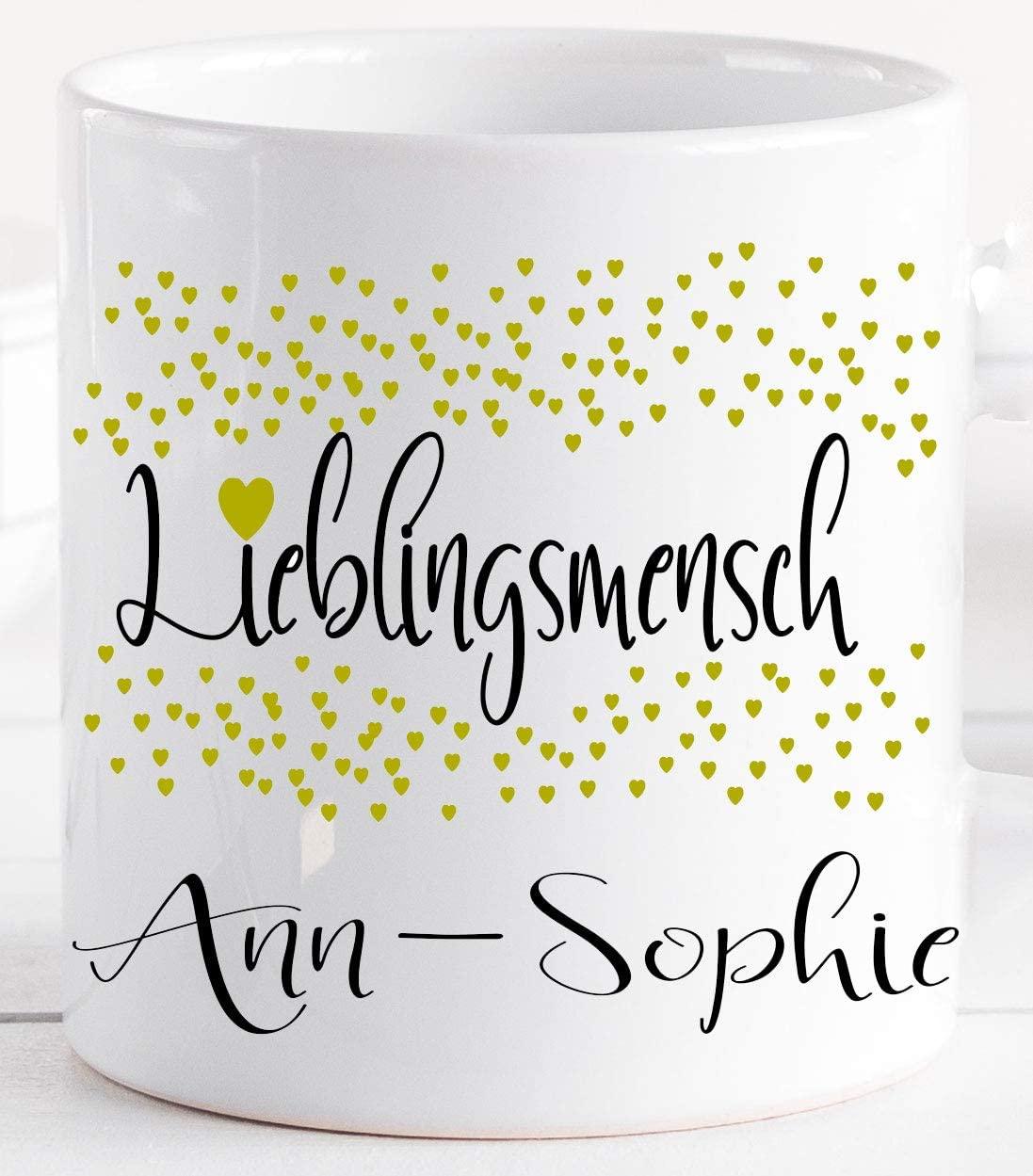 Tasse mit Spruch - Kaffeetasse Bürotasse personalisiert mit Namen - Danke Geschenk für Beste Freundin Mama Papa Alltagsheld - Keramik Zarto