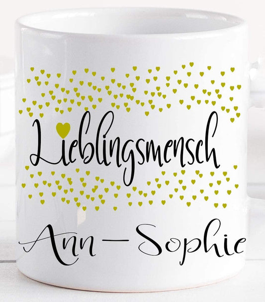 Tasse mit Spruch - Kaffeetasse Bürotasse personalisiert mit Namen - Danke Geschenk für Beste Freundin Mama Papa Alltagsheld - Keramik