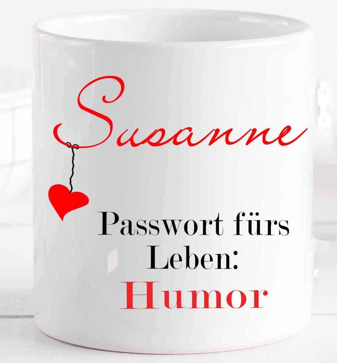 Tasse mit Spruch - Kaffeetasse Bürotasse personalisiert mit Namen - Danke Geschenk für Beste Freundin Schwester Mama Alltagsheld - Keramik Zarto