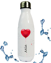 Lade das Bild in den Galerie-Viewer, Trinkflasche Kinder Thermosflasche Isolierflasche personalisiert mit Namen Zarto
