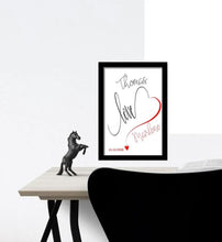 Lade das Bild in den Galerie-Viewer, Valentinstag Geschenk personalisiert für IHN SIE  /Valentinstagsgeschenk Partner Männer Liebe / Bild Poster Freundschaft - zarto.de
