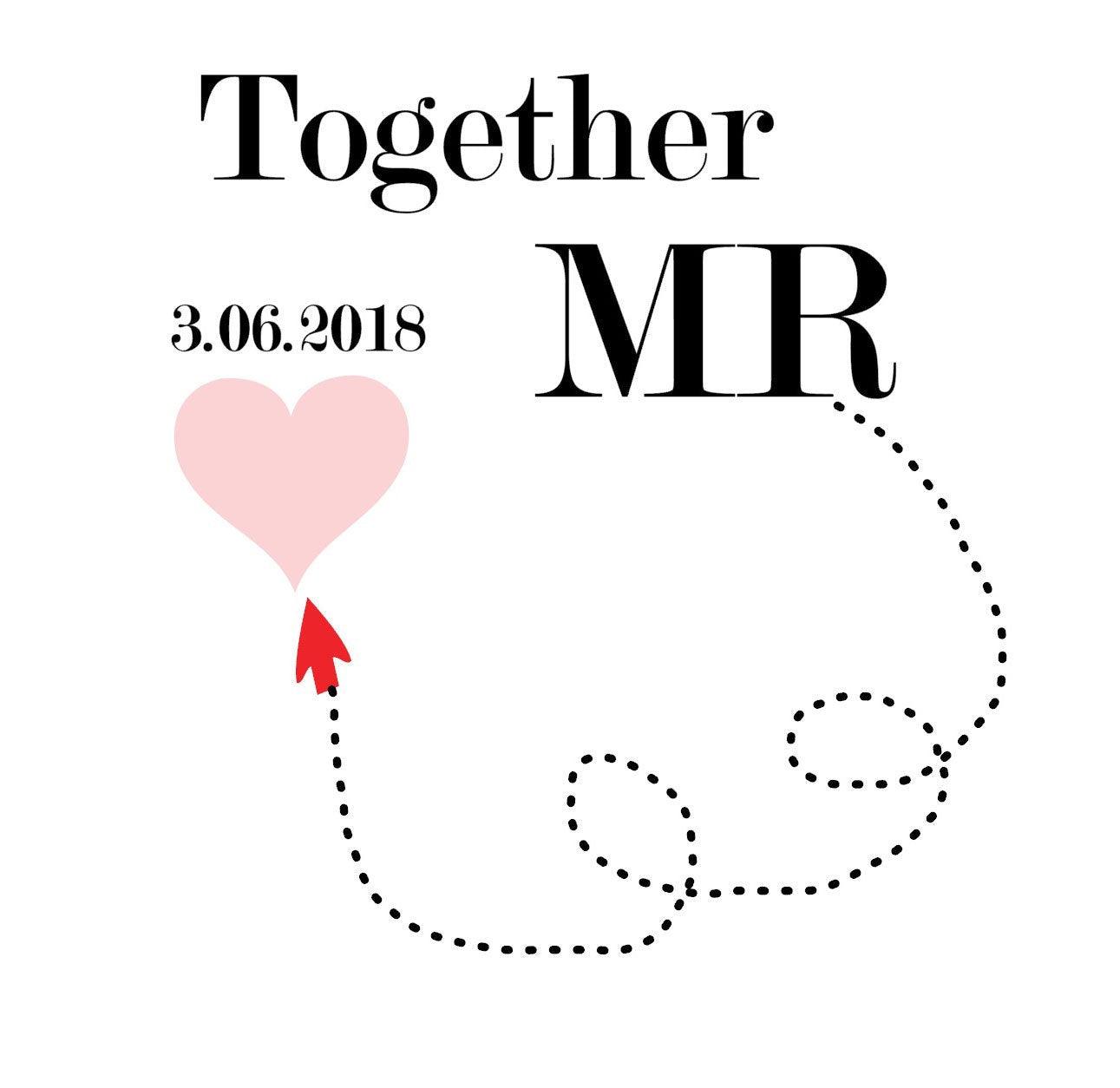 Valentinstag Geschenk personalisiert für SIE IHN Freund Ehemann / Valentinstagsgeschenk Partner Jahrestag Freundschaft / Tasse Mr Mrs Zarto