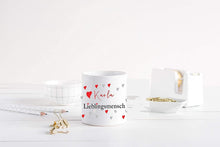 Lade das Bild in den Galerie-Viewer, Valentinstag Tasse Lieblingsmensch mit personalisierten Namen - Namenstasse Zarto
