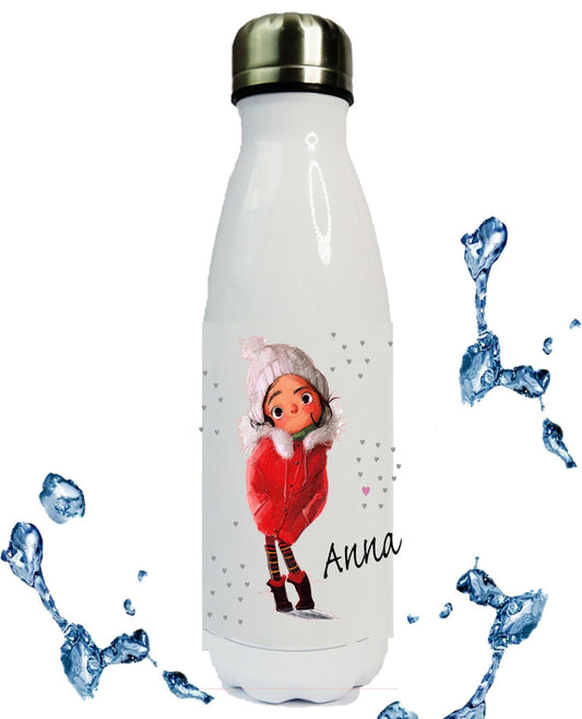 Zarto Thermosflasche Isolierflasche Trinkflasche personalisiert mit Namen Zarto